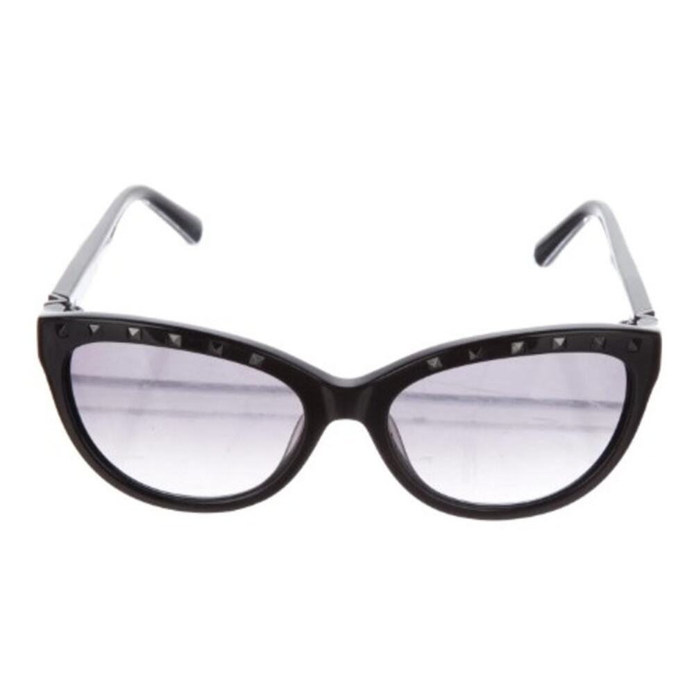 🖤Authentic Valentino Cat-Eye Sunglasses – Black Acetate